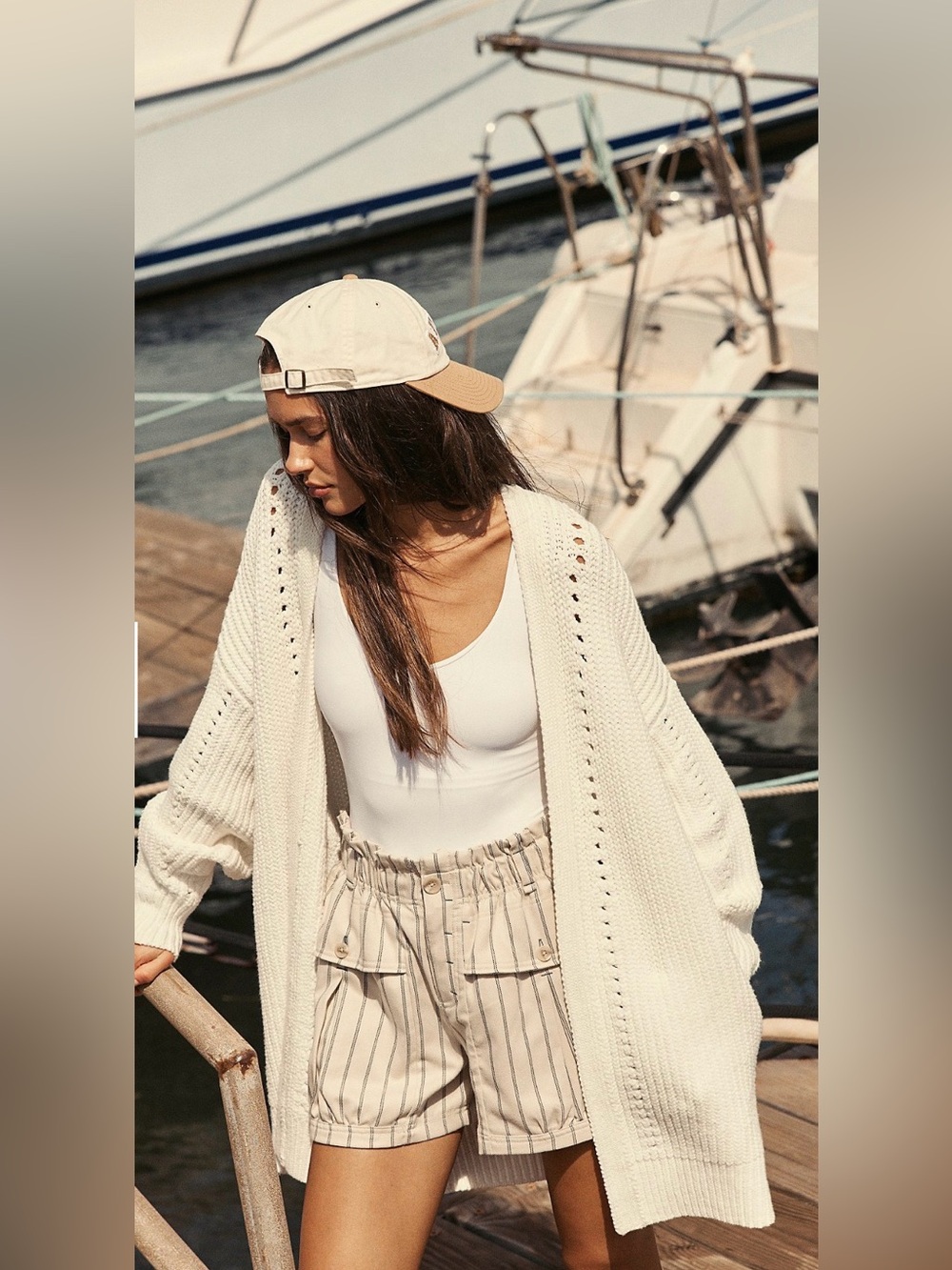 NWOT Free People Nightingale Cardi Sz Large